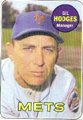 1969 Topps Baseball Cards      564     Gil Hodges MG